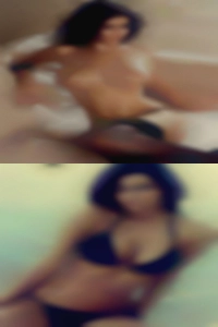 Amateur groups females in bed.